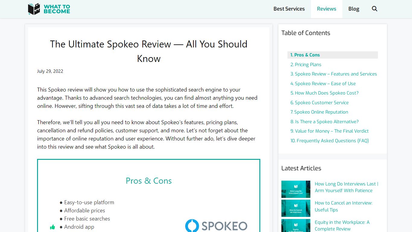 The Ultimate Spokeo Review — All You Should Know - What To Become